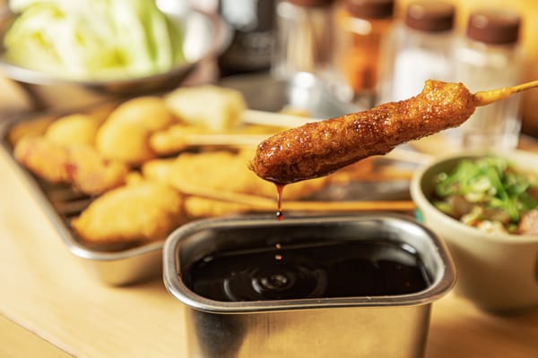 Kushikatsu: Osaka’s Crispy, Saucy Icon